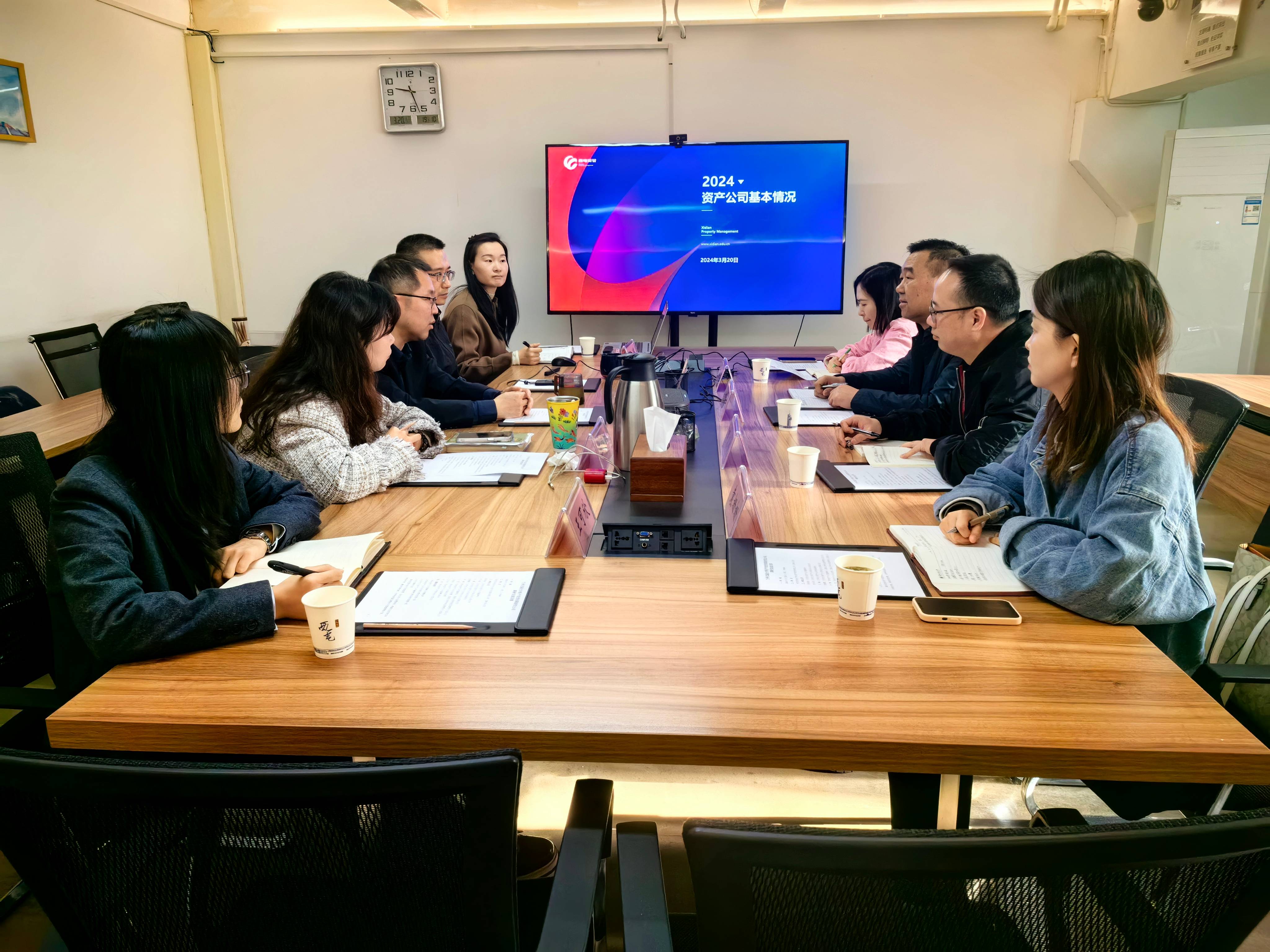 蘭州交通大學資產經營公司來訪交流